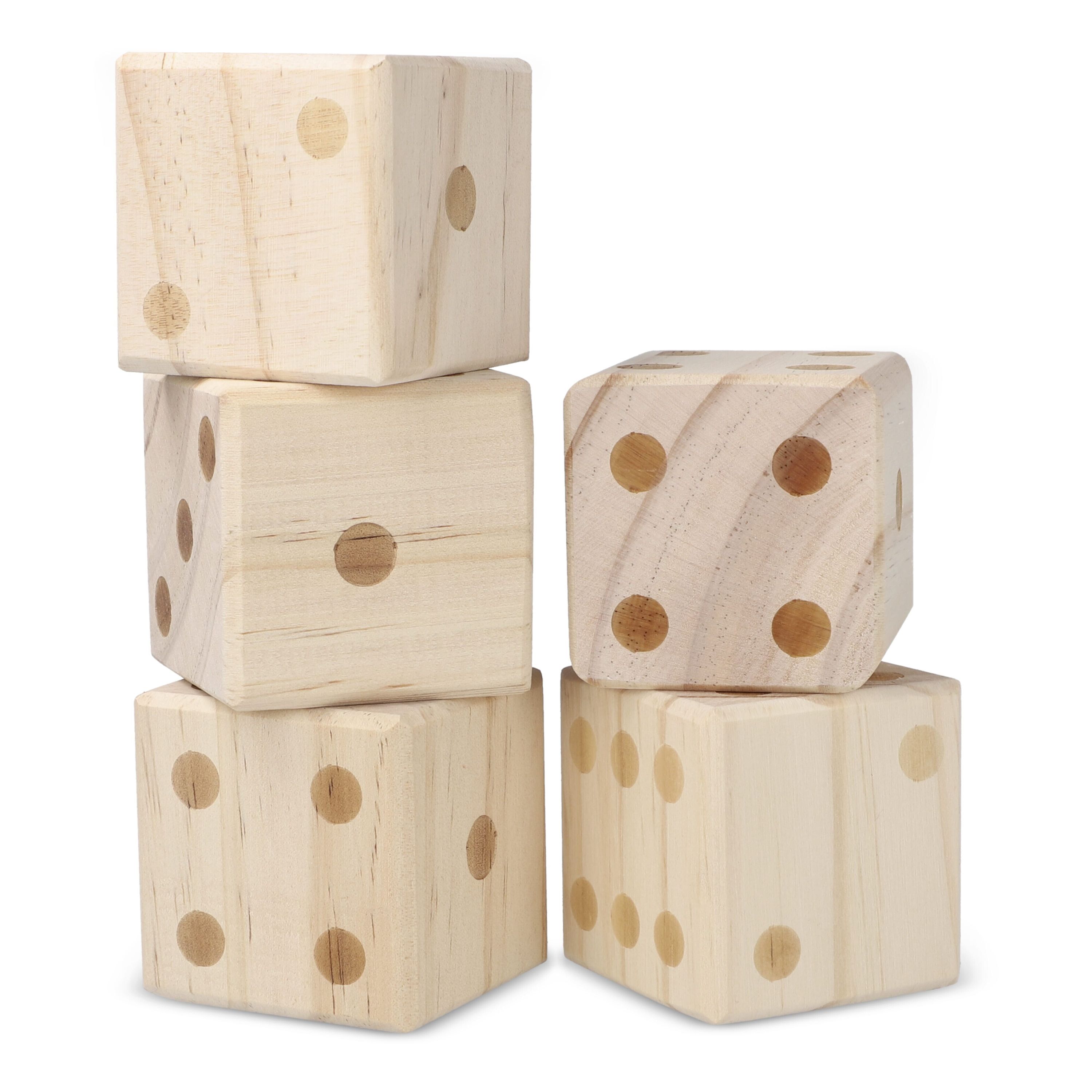 InSide Out Riesen-Würfelspiel aus Holz - holz  -  holz-475