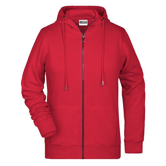 Ladies´ Zip-Hoody - red-42
