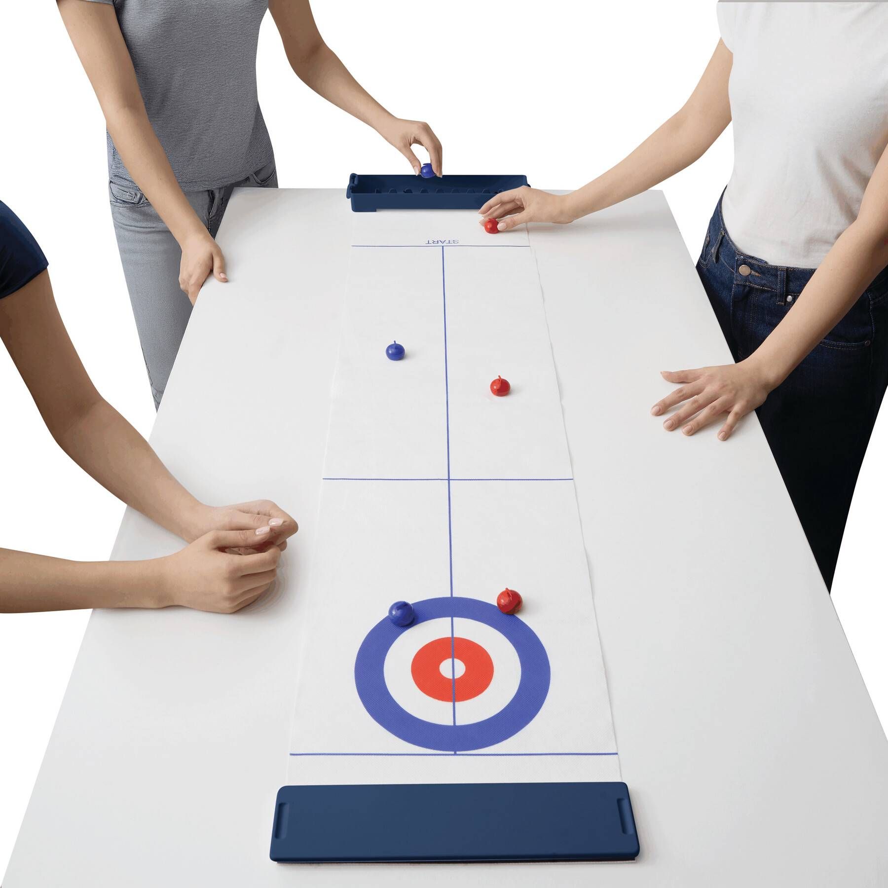 Tischspiel CURLING TIME - blau-117