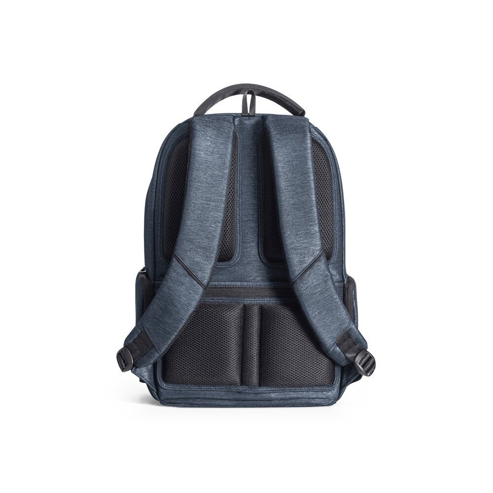 BOSTON Wasserdichter 2Tone Nylon 17'' Laptop-Rucksack - blau-894
