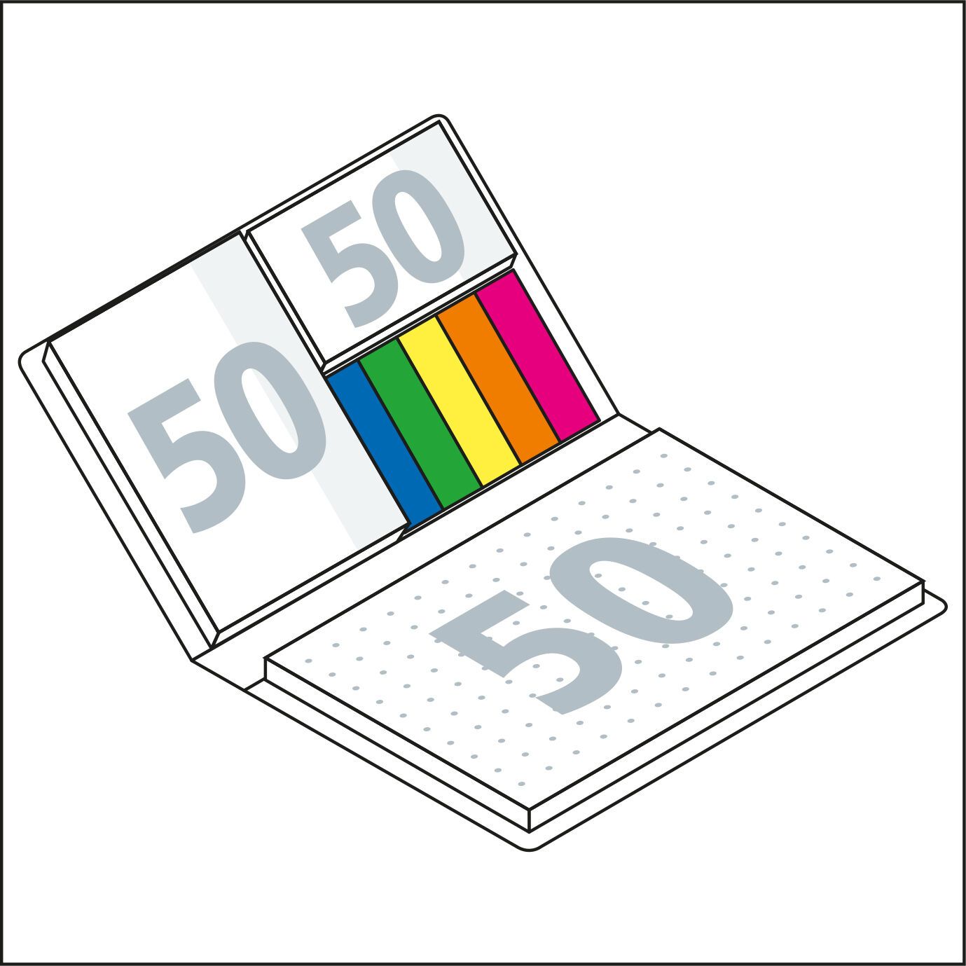 Haftnotiz-Set Helsinki, Individuell-614