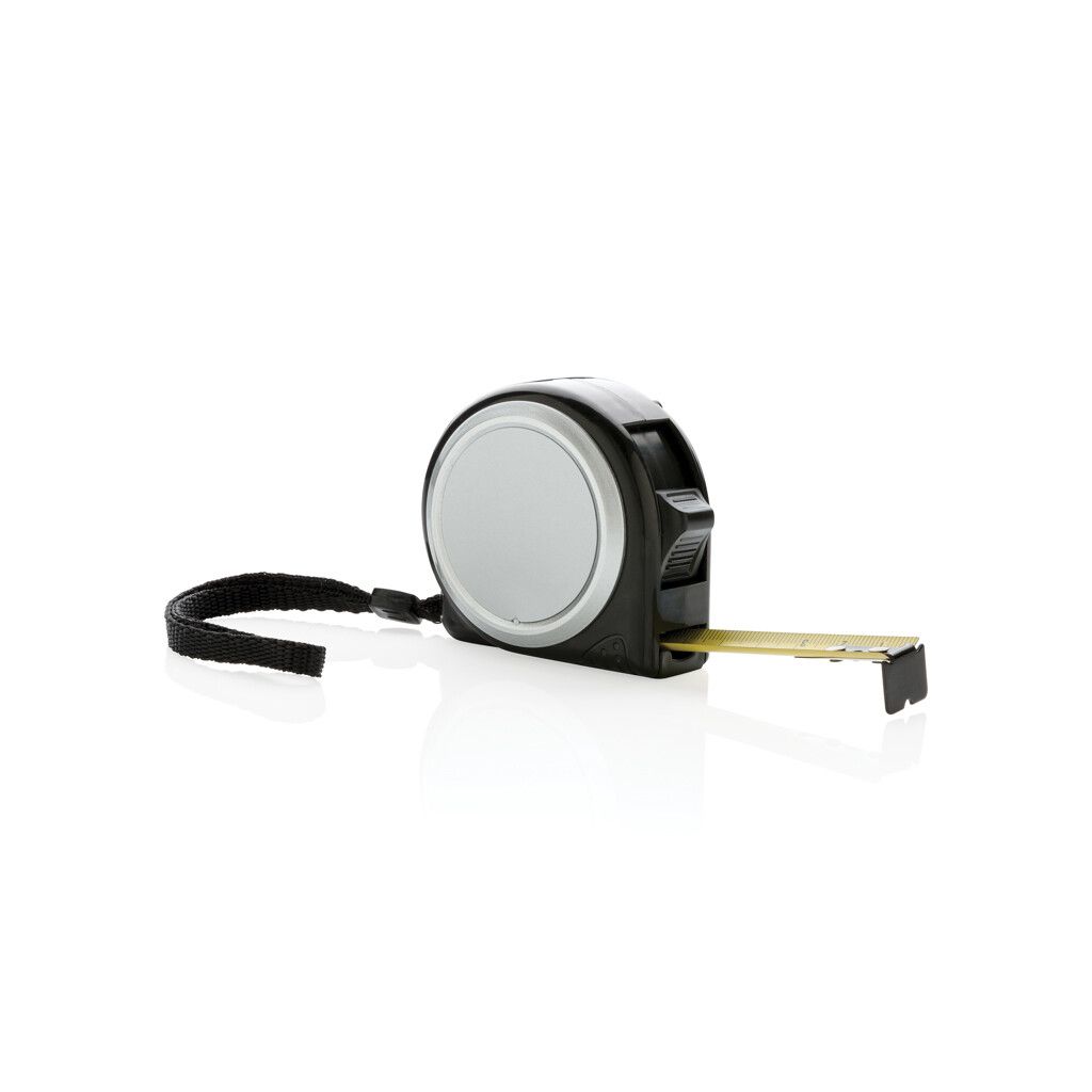 Maßband 5m/19mm - schwarz-454