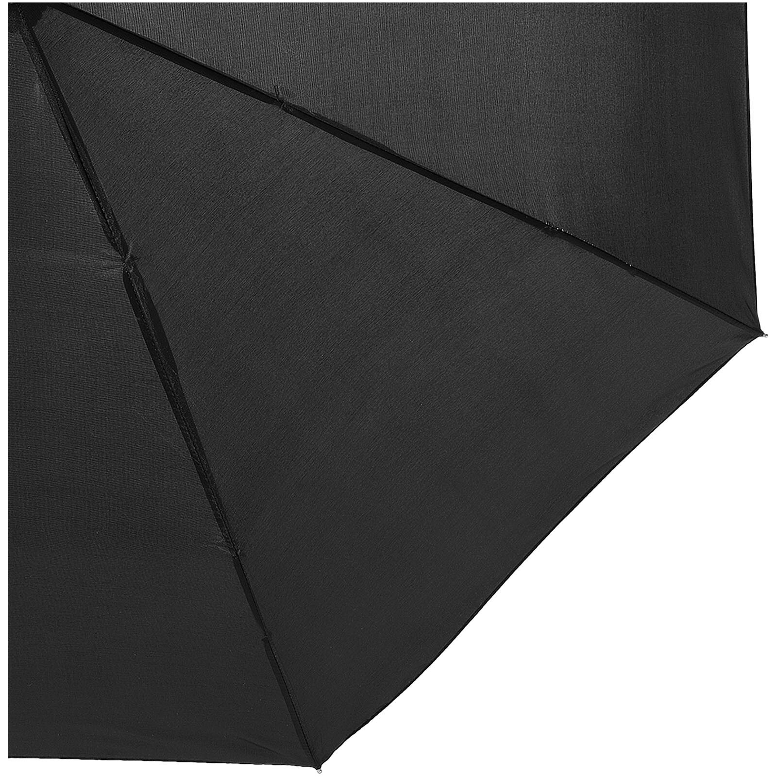Alex 21,5" Vollautomatik Kompaktregenschirm - schwarz -  silber-504