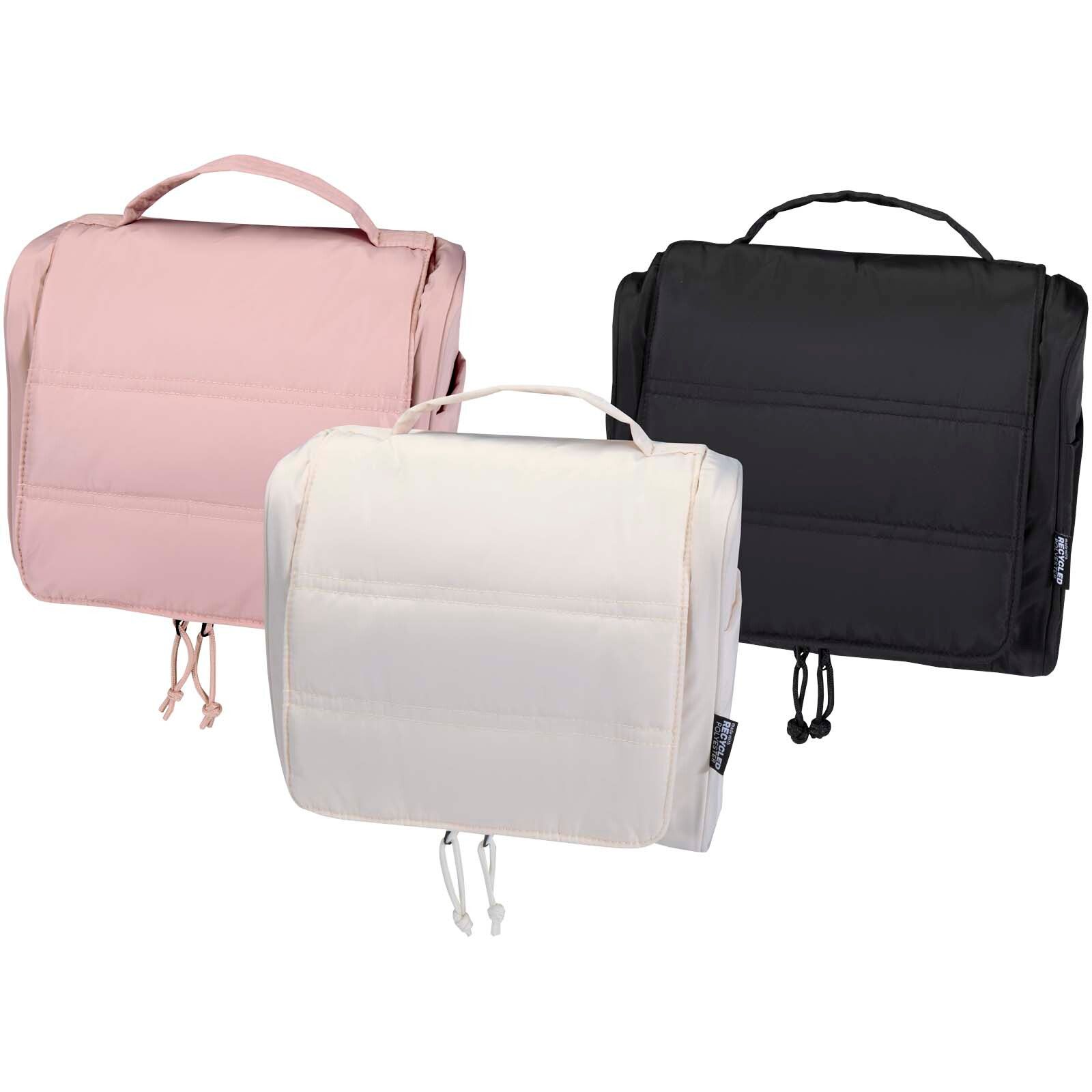 Puffer GRS recycelte aufhängbare Kulturtasche 8L - schwarz-252