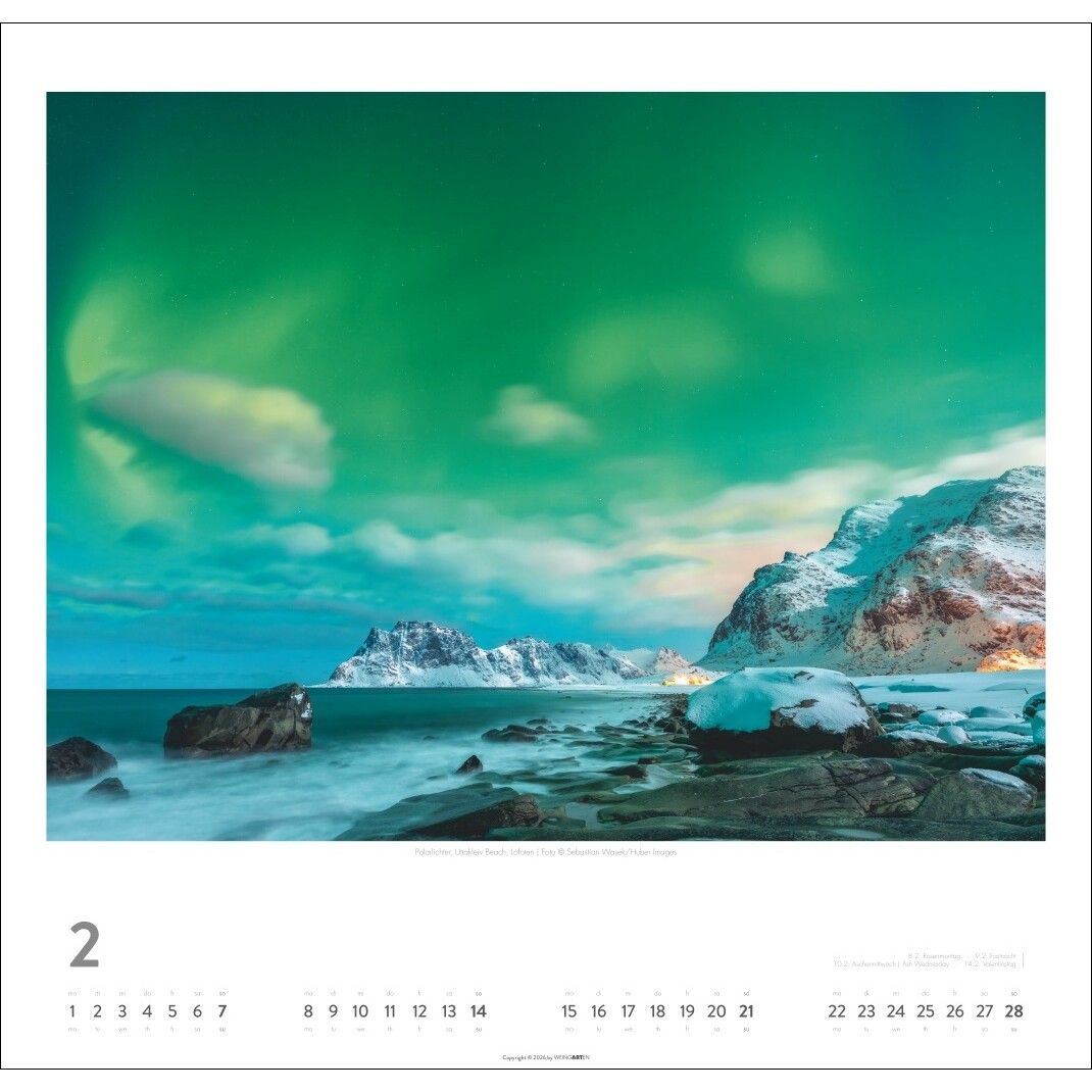 Norwegen - Landschaft & Natur Kalender-497
