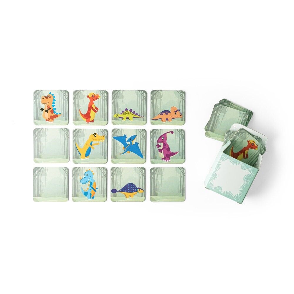 TRICERATOPS Memory-Spiel mit 20 Teilen - hellgrün-815