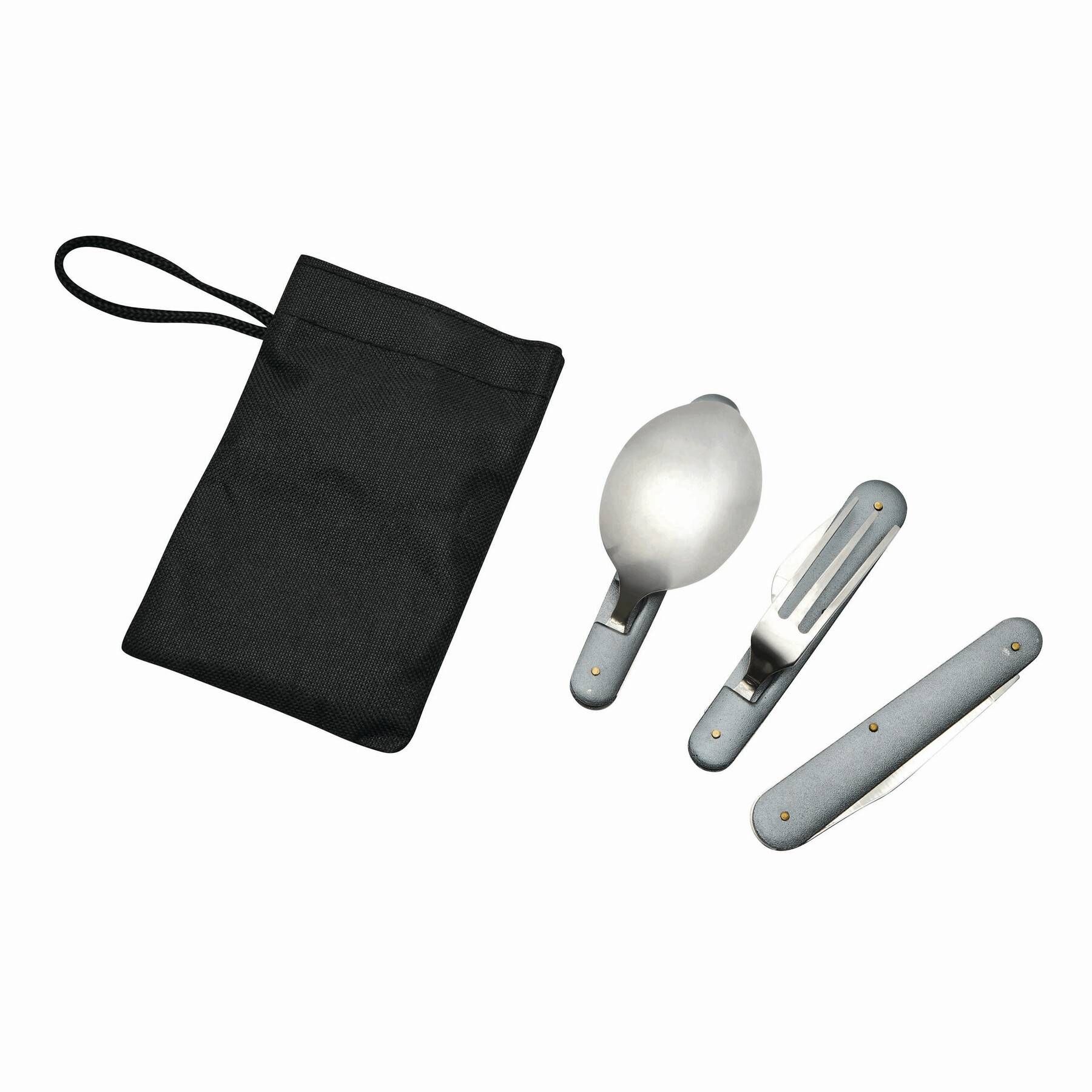 Outdoor-Besteck-Set CAMPING - grau-126