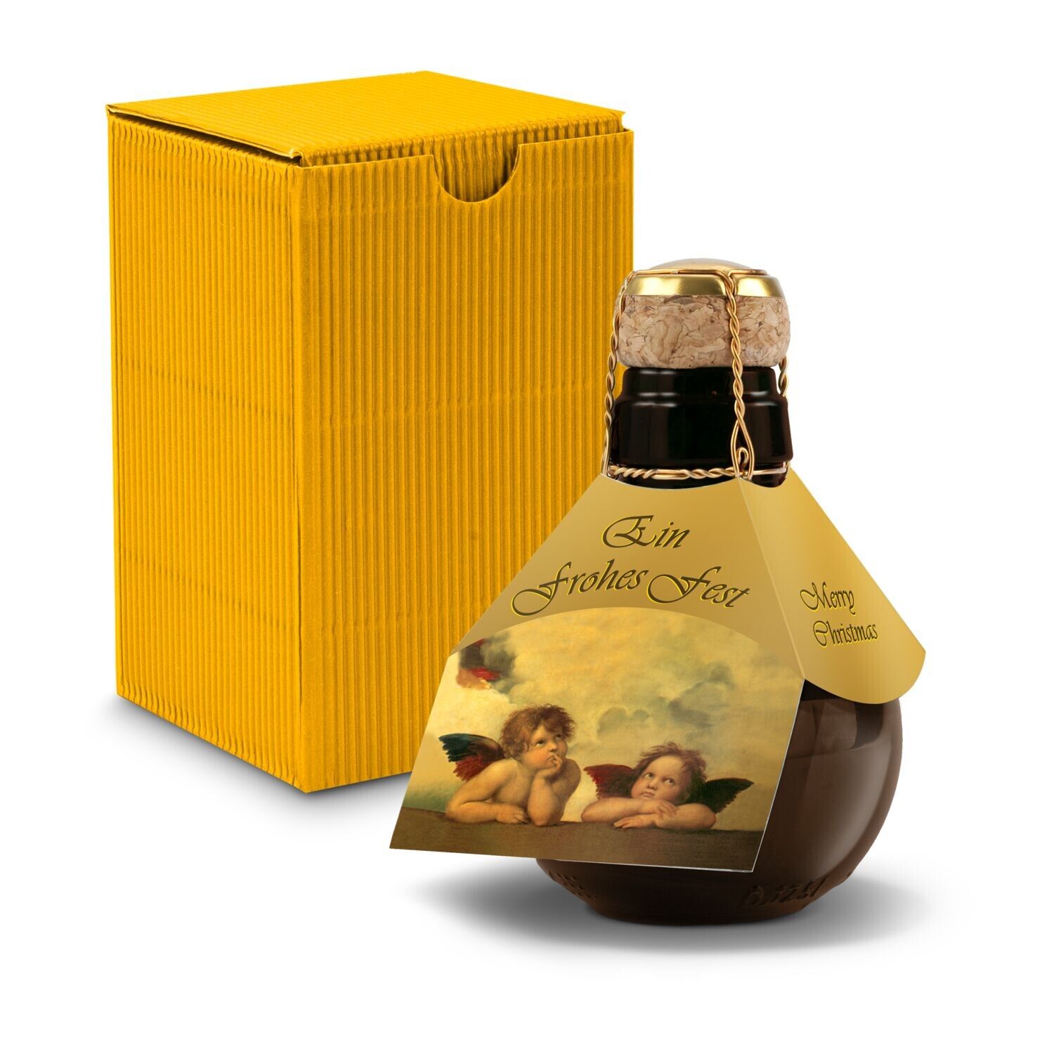 Kleinste Sektflasche: Weihnachts-Raffael-748