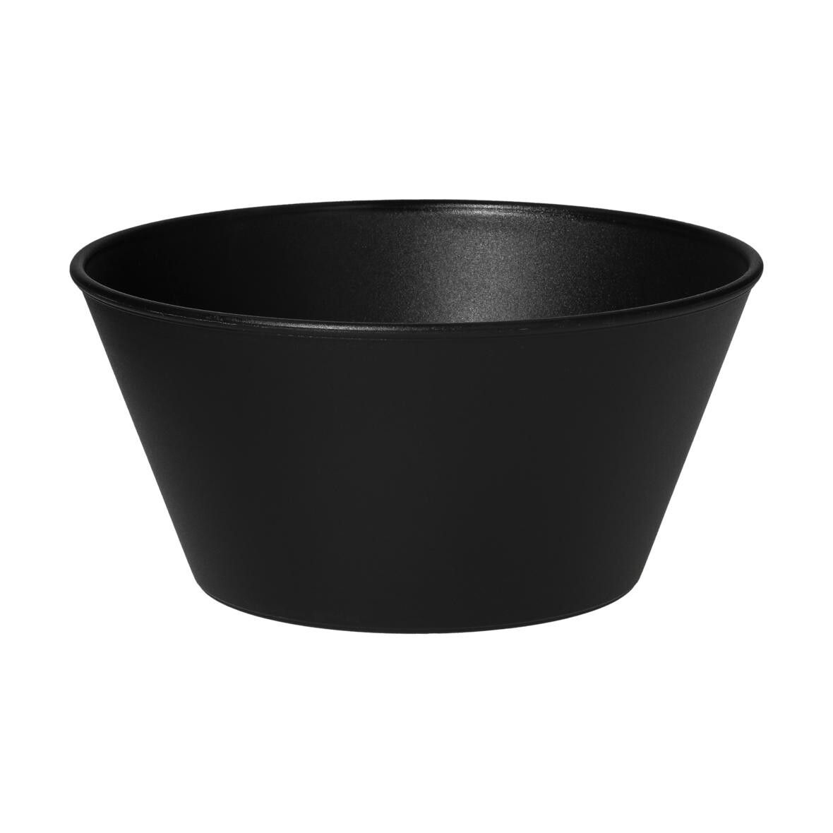 Mehrwegbecher ToGo, 620 ml - schlichtes schwarz-217