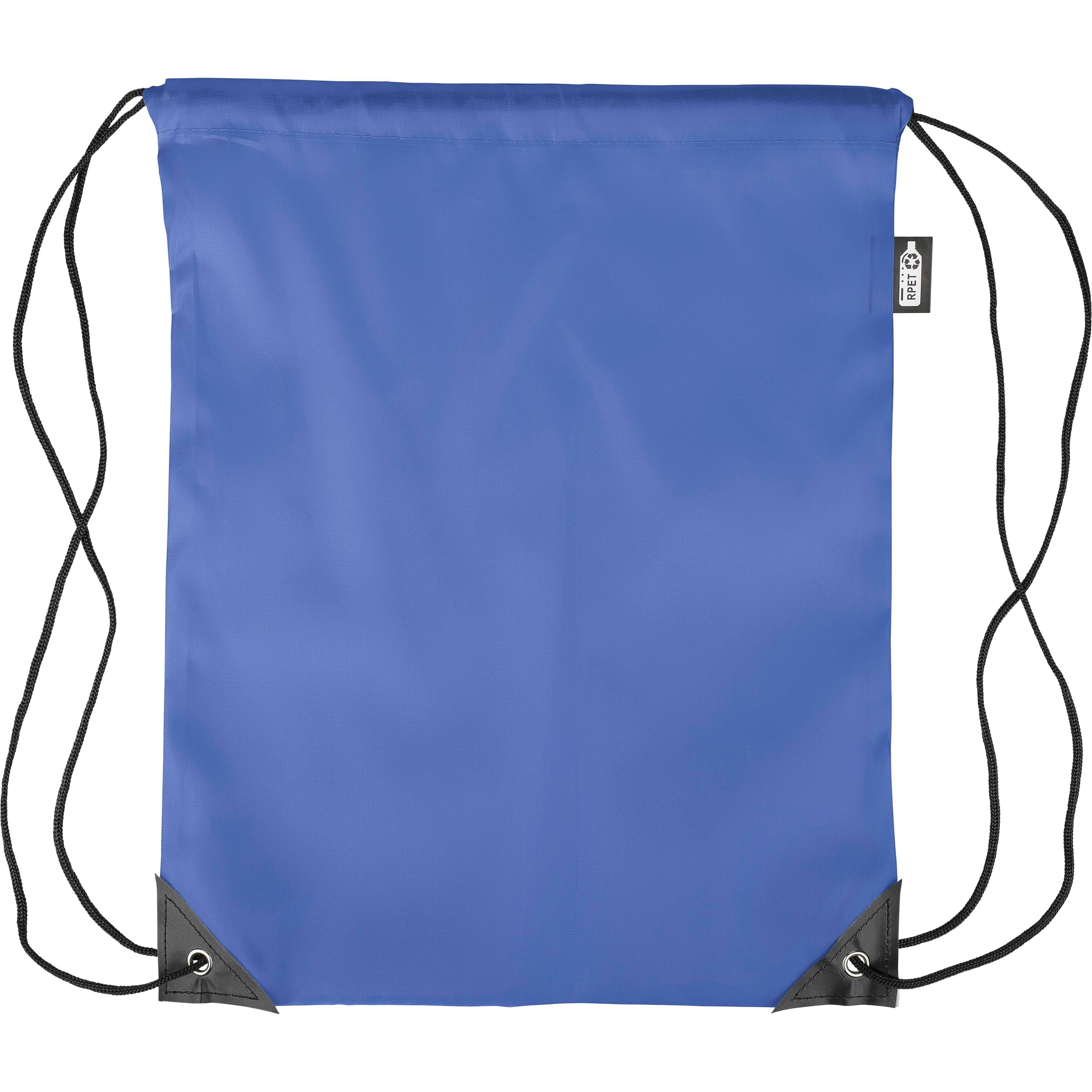rPET 210D Polyester Rucksack mit Kordelzug Calix - kobaltblau-351