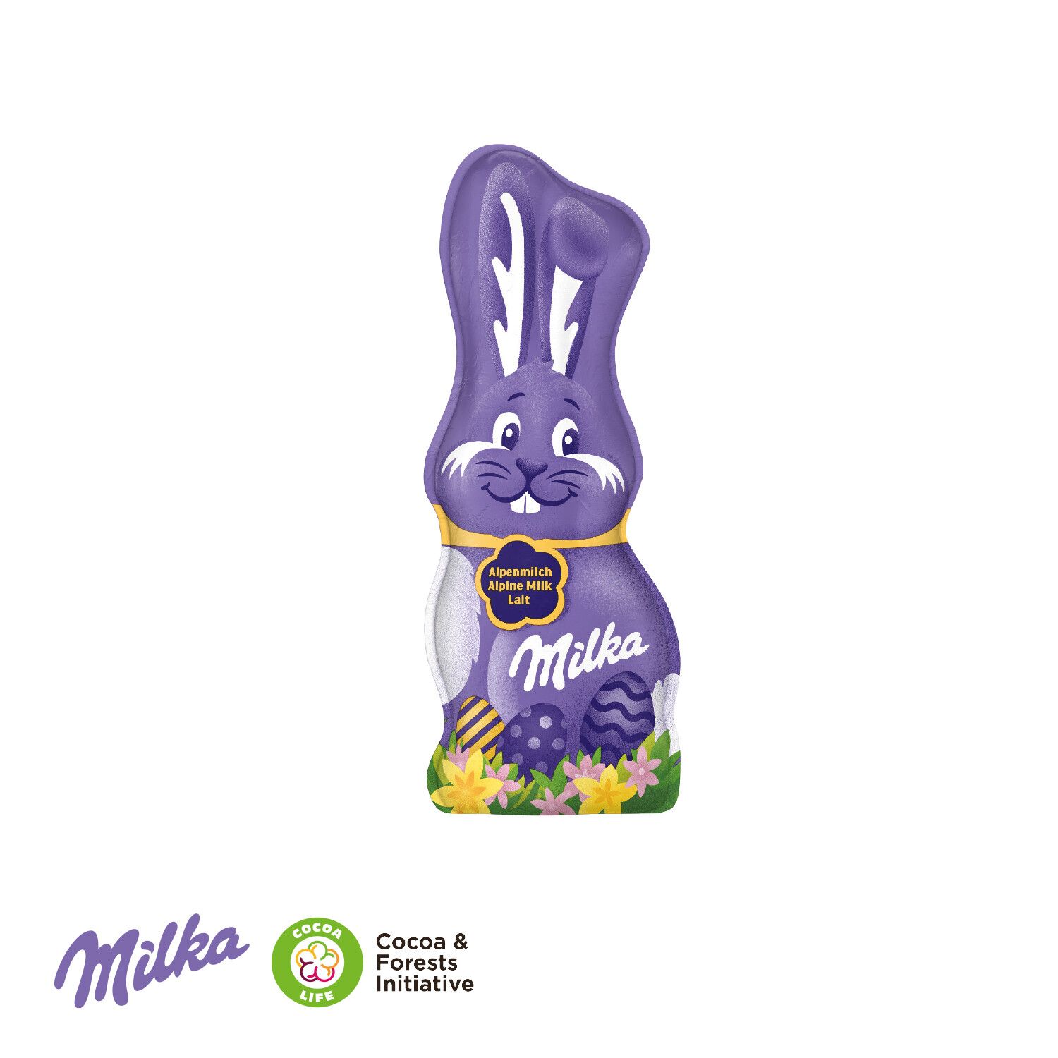 Milka Schmunzelhase in der Werbebox 45g-239