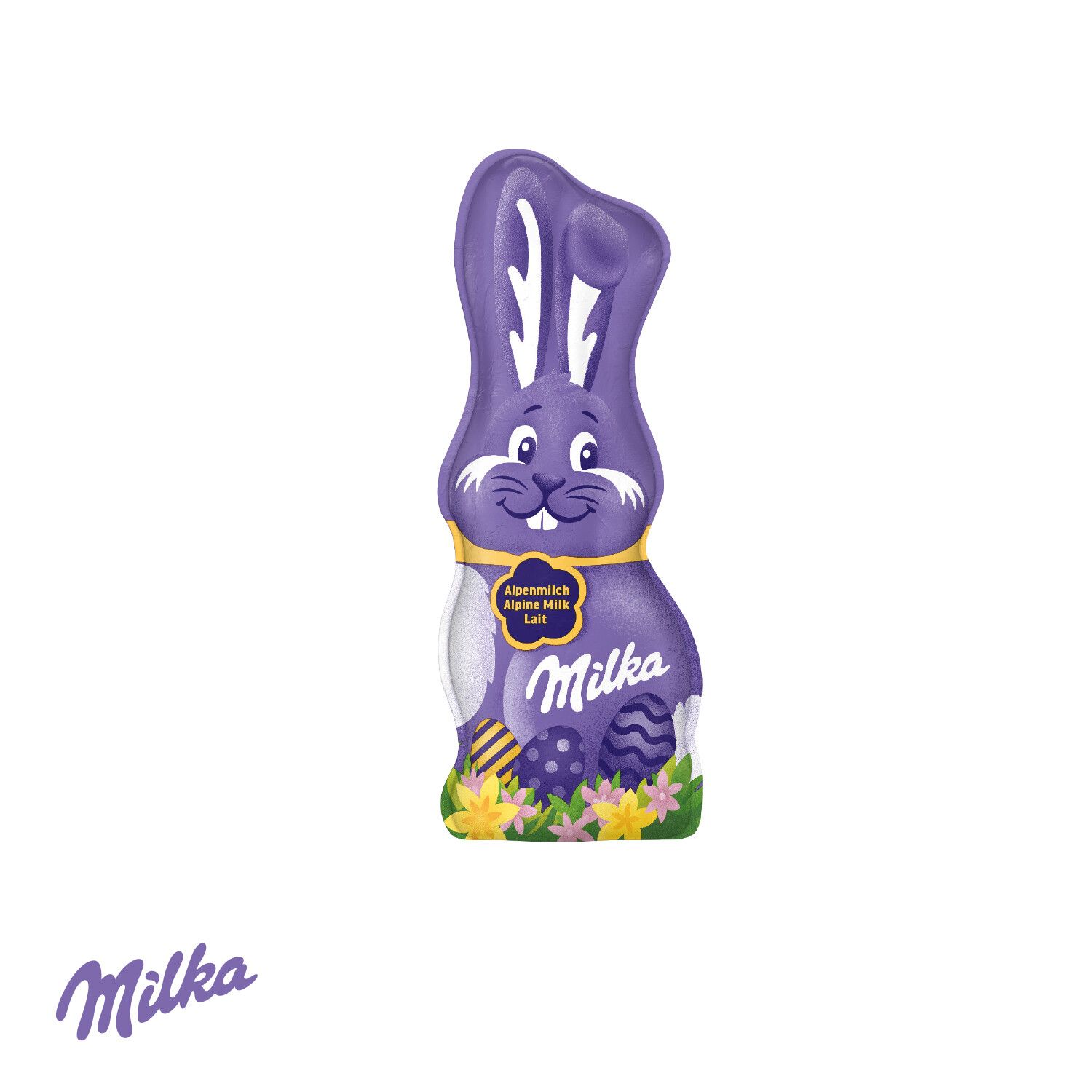 Milka Schmunzelhase in der Werbebox 45g-239