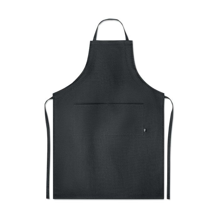 Hanf Küchenschürze 200g/m² NAIMA APRON - schwarz-106