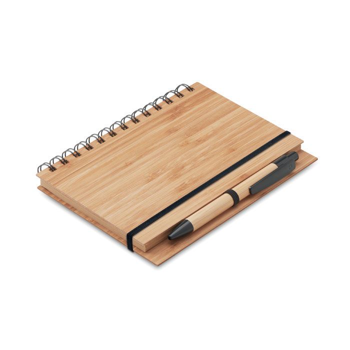 Notizbuch Bambusdeckel BAMBLOC - holz-271