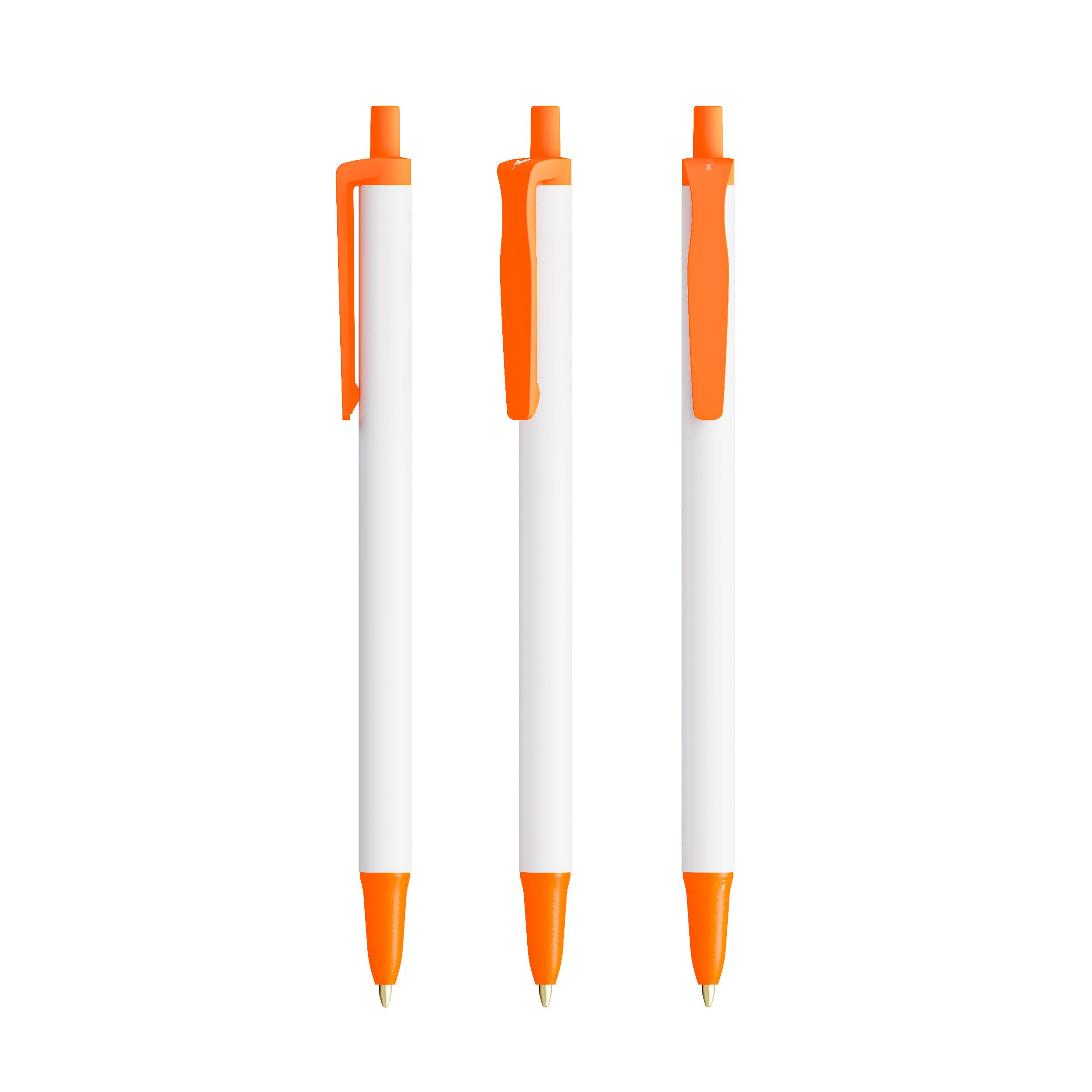 BIC® Clic Stic Kugelschreiber, Mine schwarz - orange-273
