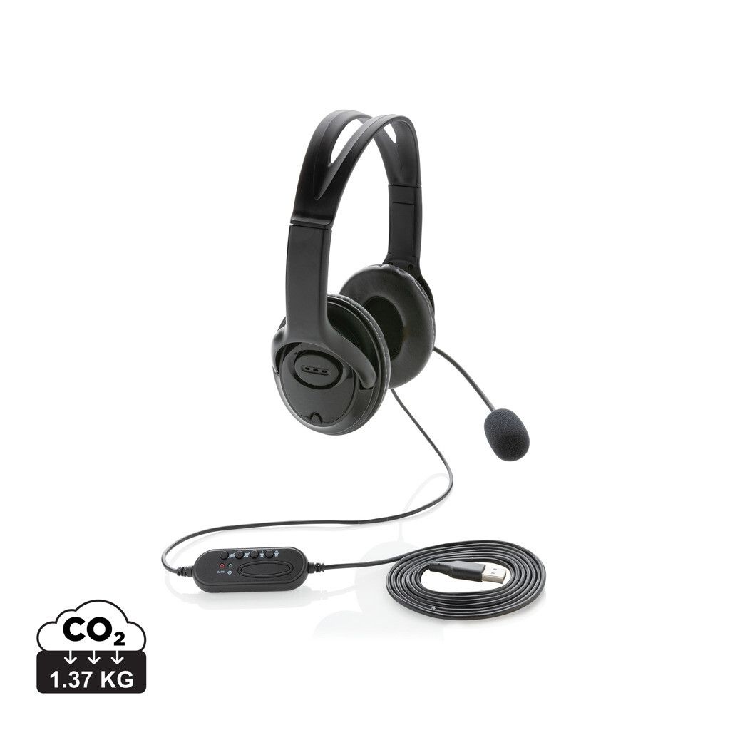 Over-Ear Headset mit Kabel - schwarz-183