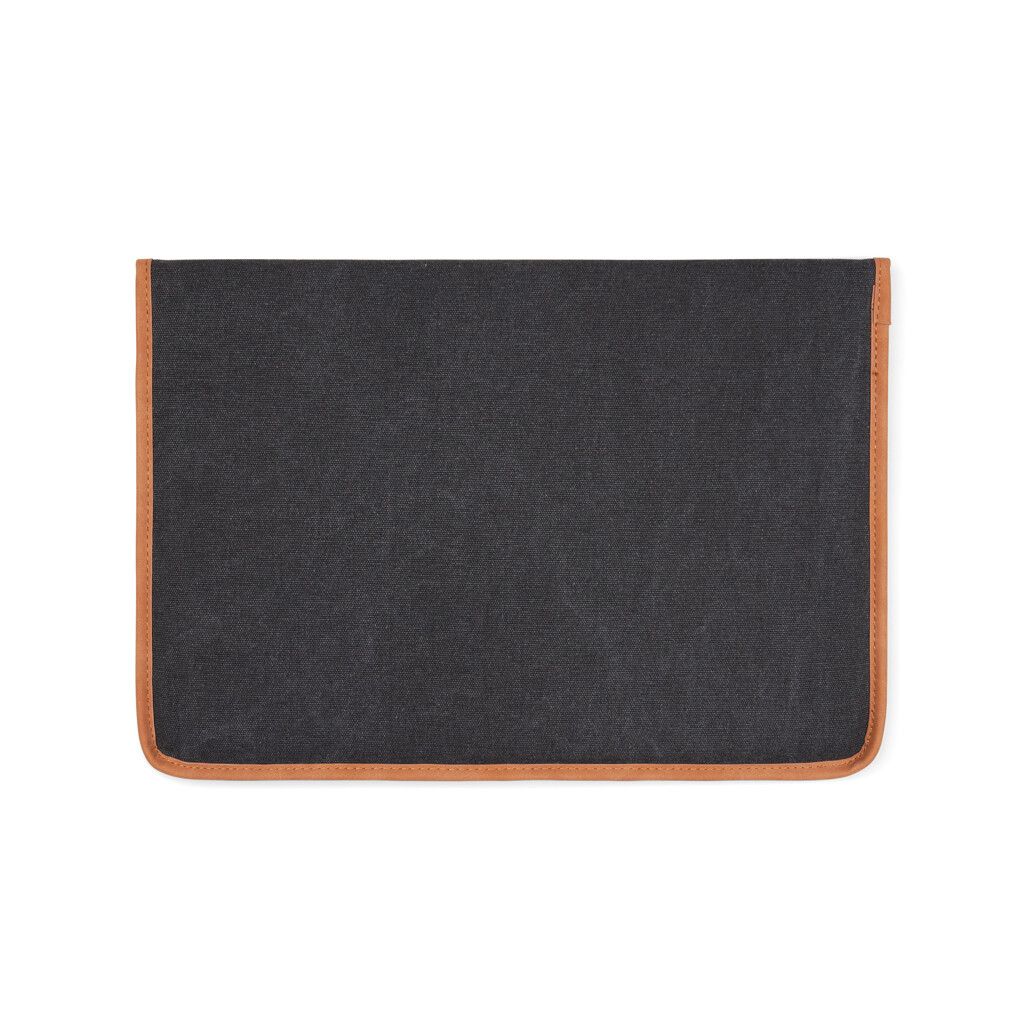 VINGA Bosler 16" Laptop-Tasche aus GRS recyceltem Canvas - schwarz-479