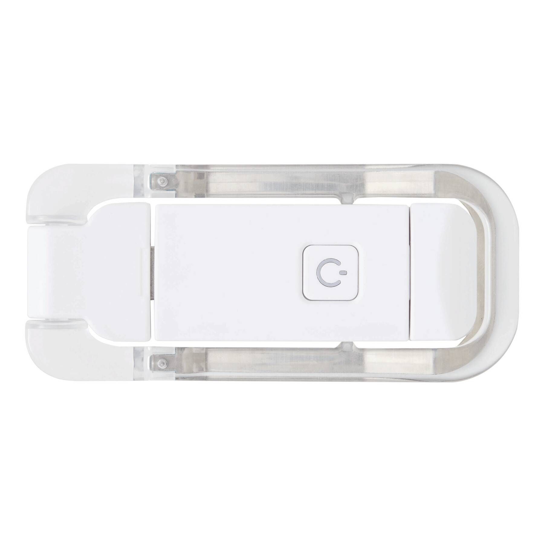 Aufladbare LED-Leselampe FLIPCLIP - weiß-663