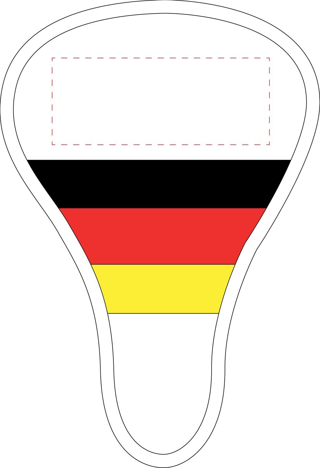 Veredelungsposition auf Fächer