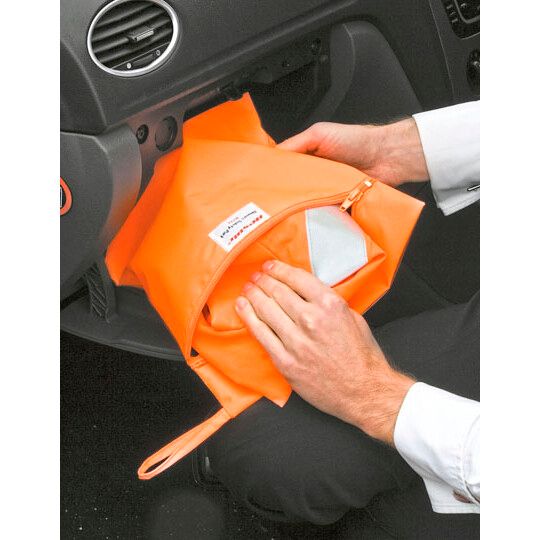 Safety Vest Storage Bag - fluorescent orange-618