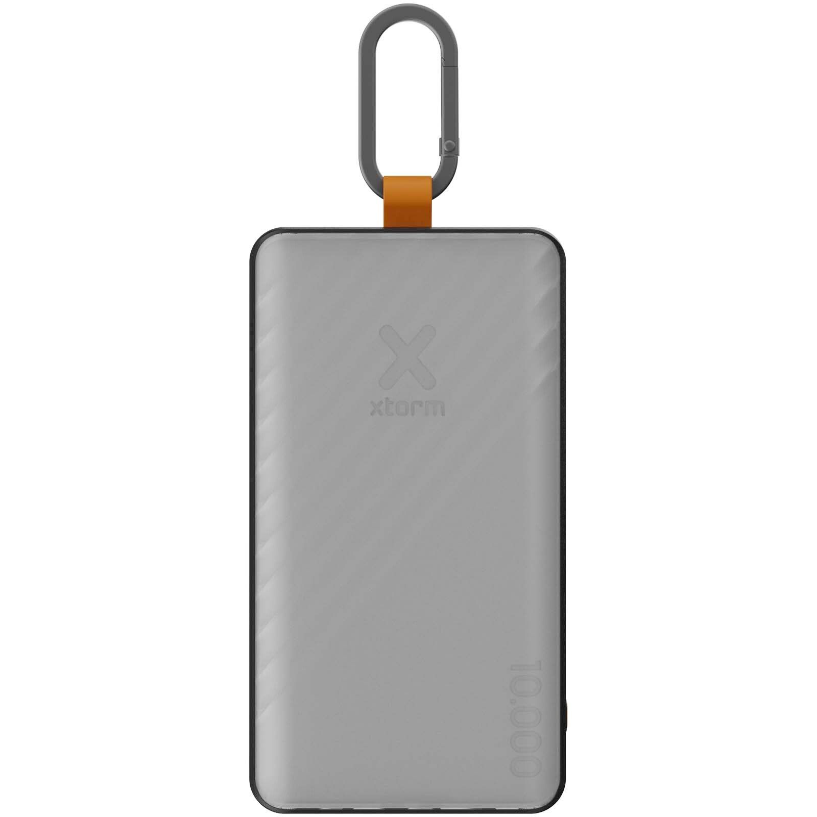 Xtorm XG2S101 Go2 10.000 mAh 15W Solar Powerbank mit Lampe  - kohle-326