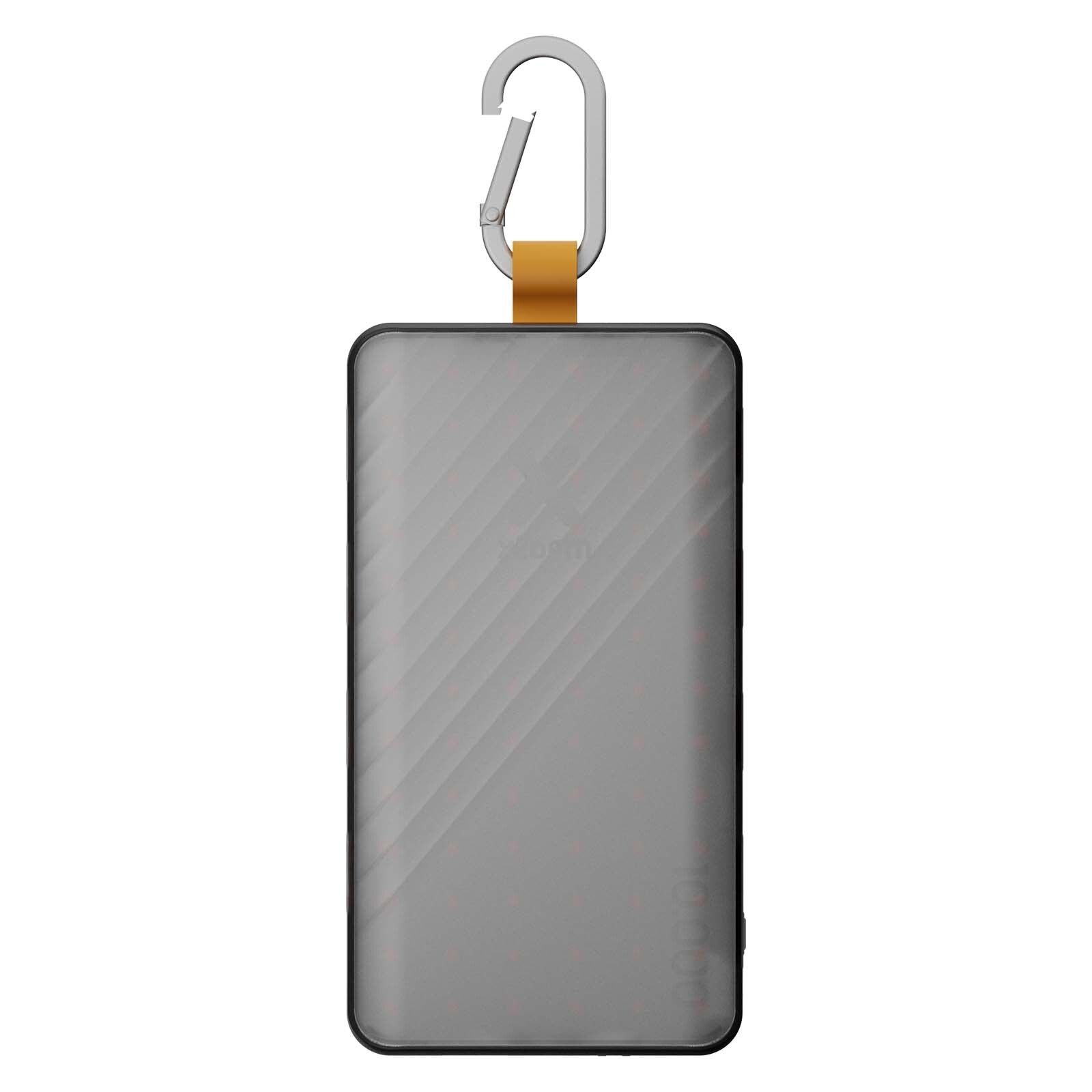 Xtorm XG2S101 Go2 10.000 mAh 15W Solar Powerbank mit Lampe  - kohle-326