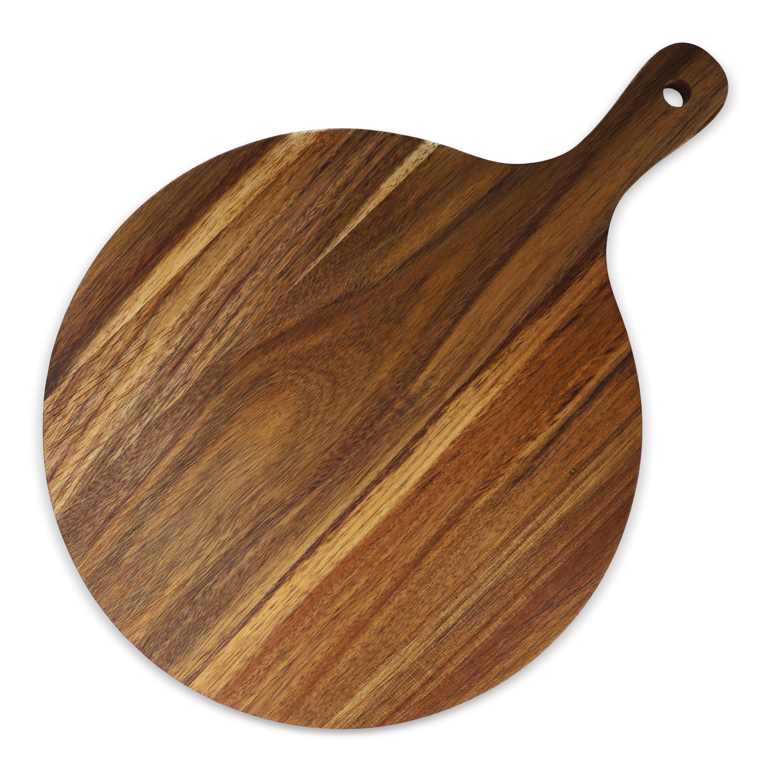 InSideOut Servierplatte aus Holz rund, 31,5cm - holz-848