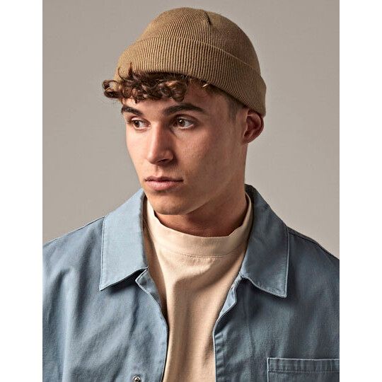 Recycled Mini Fisherman Beanie - oxford navy-764
