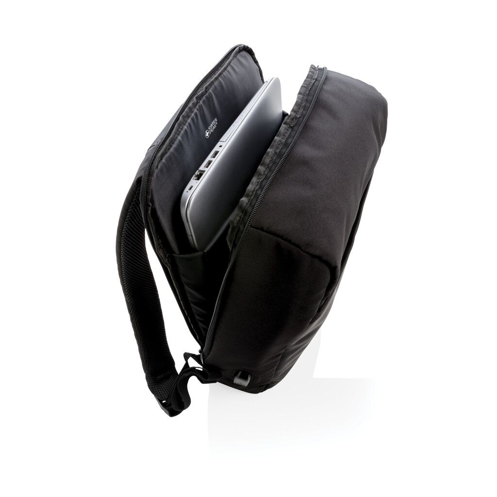 Swiss Peak 15" Anti-Diebstahl RFID & USB Rucksack - schwarz-56