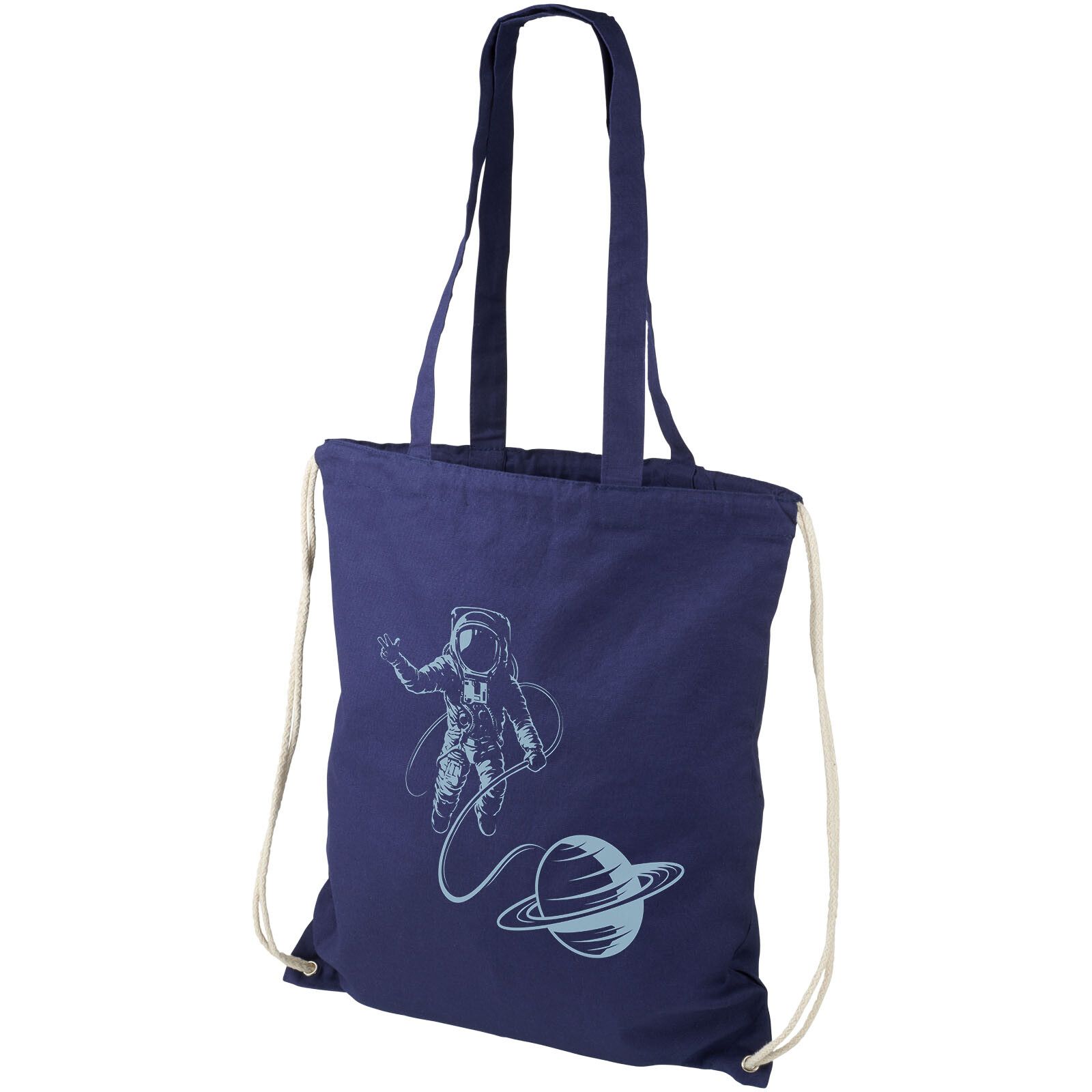 Eliza 240 g/m² Baumwoll Turnbeutel 6L - navy-316