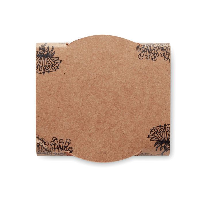 Terracotta-Topf Mohnblume RED POPPY - holz-35
