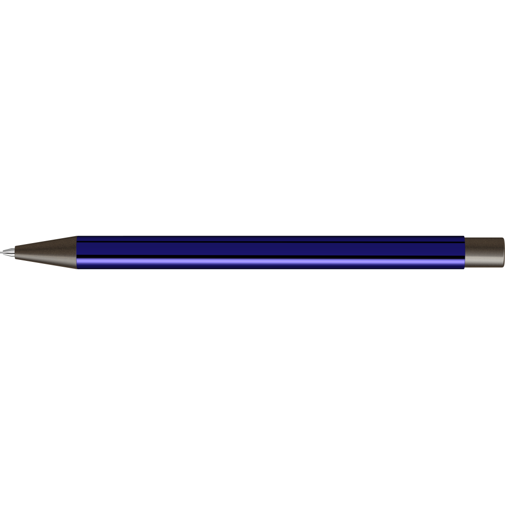 Straight B Druckbleistift - blau-379