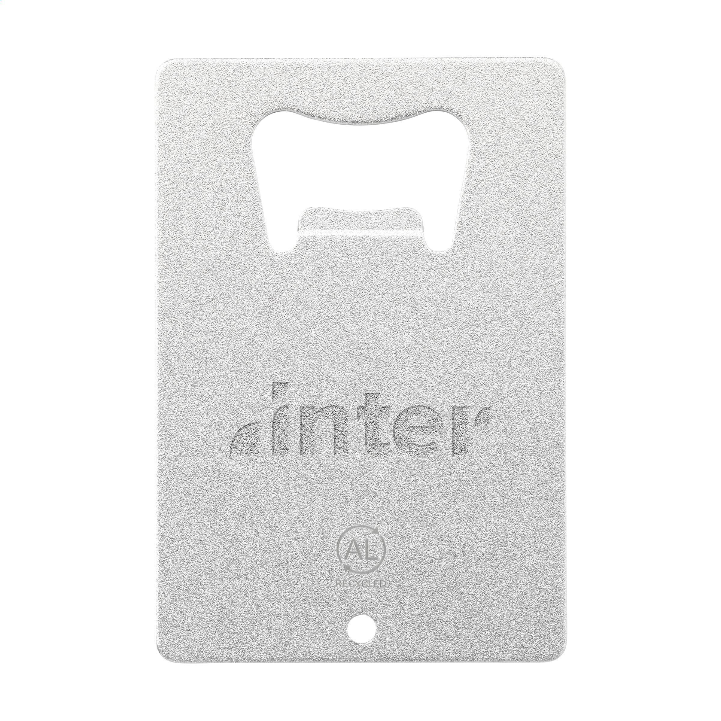 Carta Opener GRS Recycled Alu Flaschenöffner - silber-452