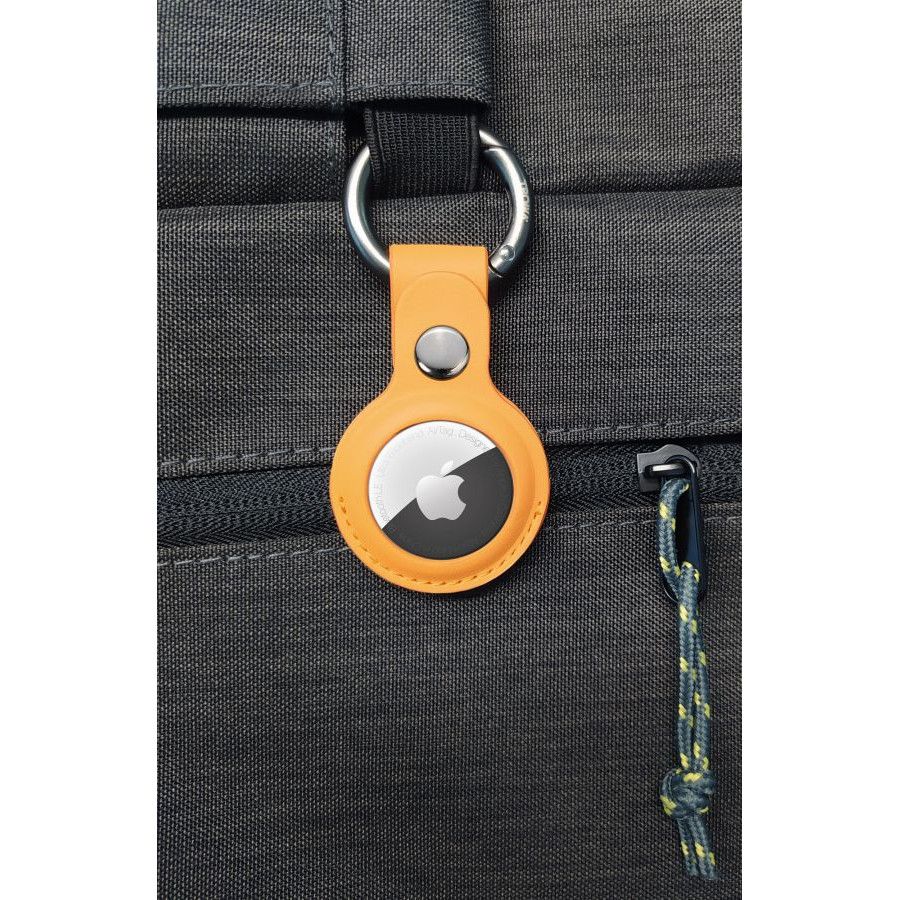 Schlüsselanhänger AIRTAG COVER - gelb - gunmetal-502