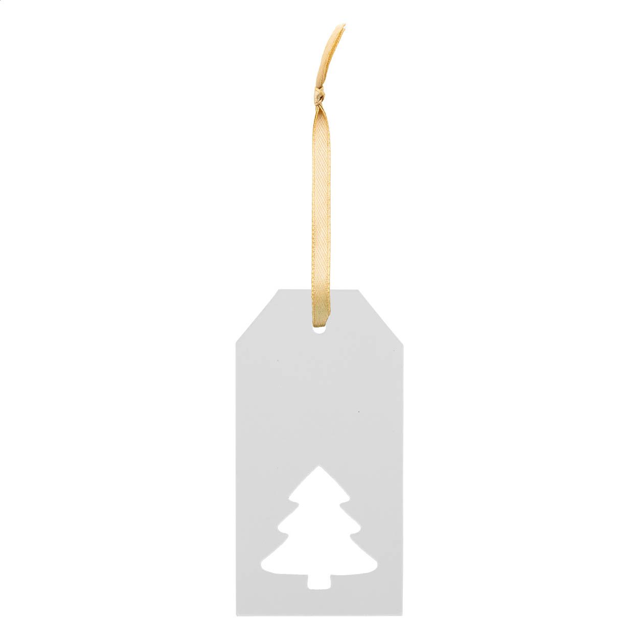 PrintTag Plus Individueller Geschenkanhänger - Baum - weiß-107