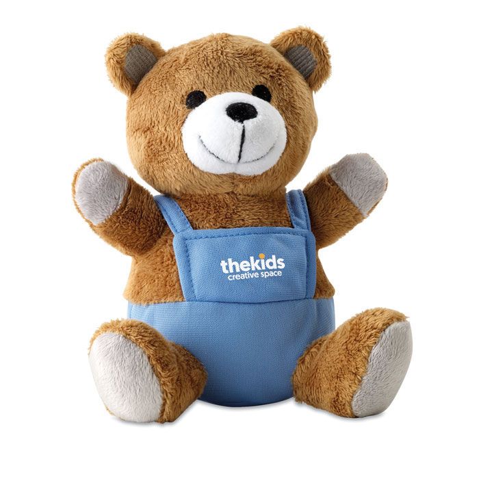 Teddybär NICO - blau-923