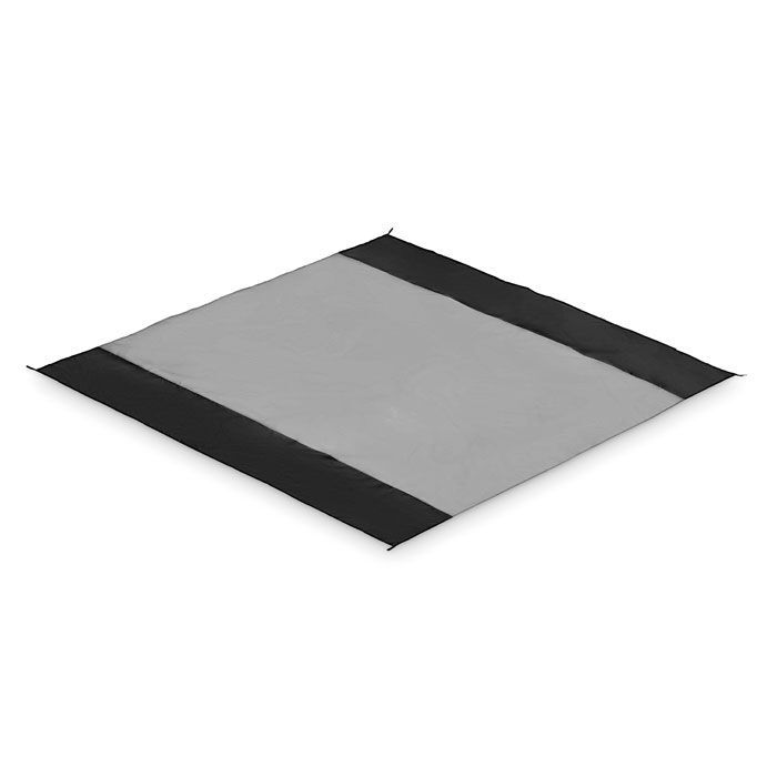 Strandmatte 210T Polyester NOSAND - schwarz-584