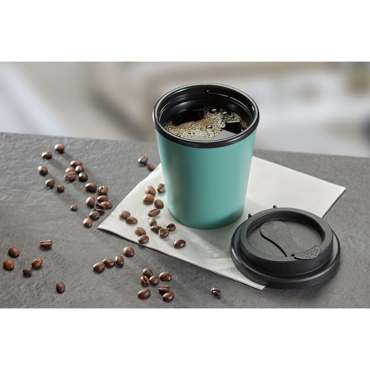 Bio-Kaffeebecher PremiumPlus small 250 ml - kornblume-885