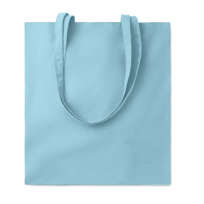 Baumwoll-Einkaufstasche  COTTONEL COLOUR + - babyblau-889