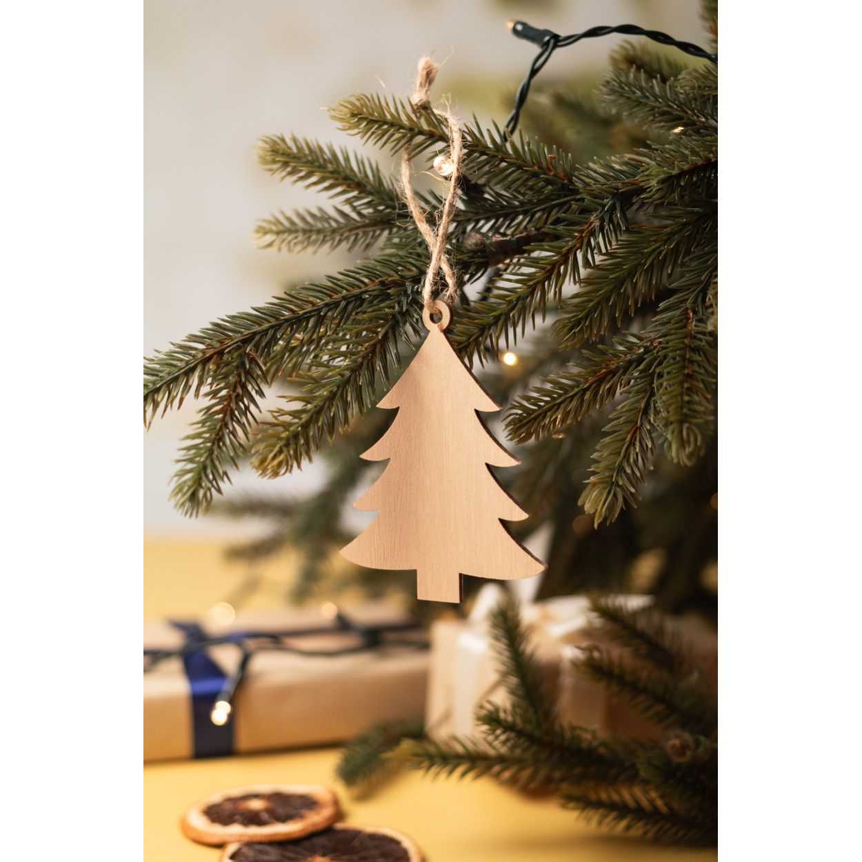 Rosvik Weihnachtsbaum-Anhänger, Weihnachtsbaum - natur-956