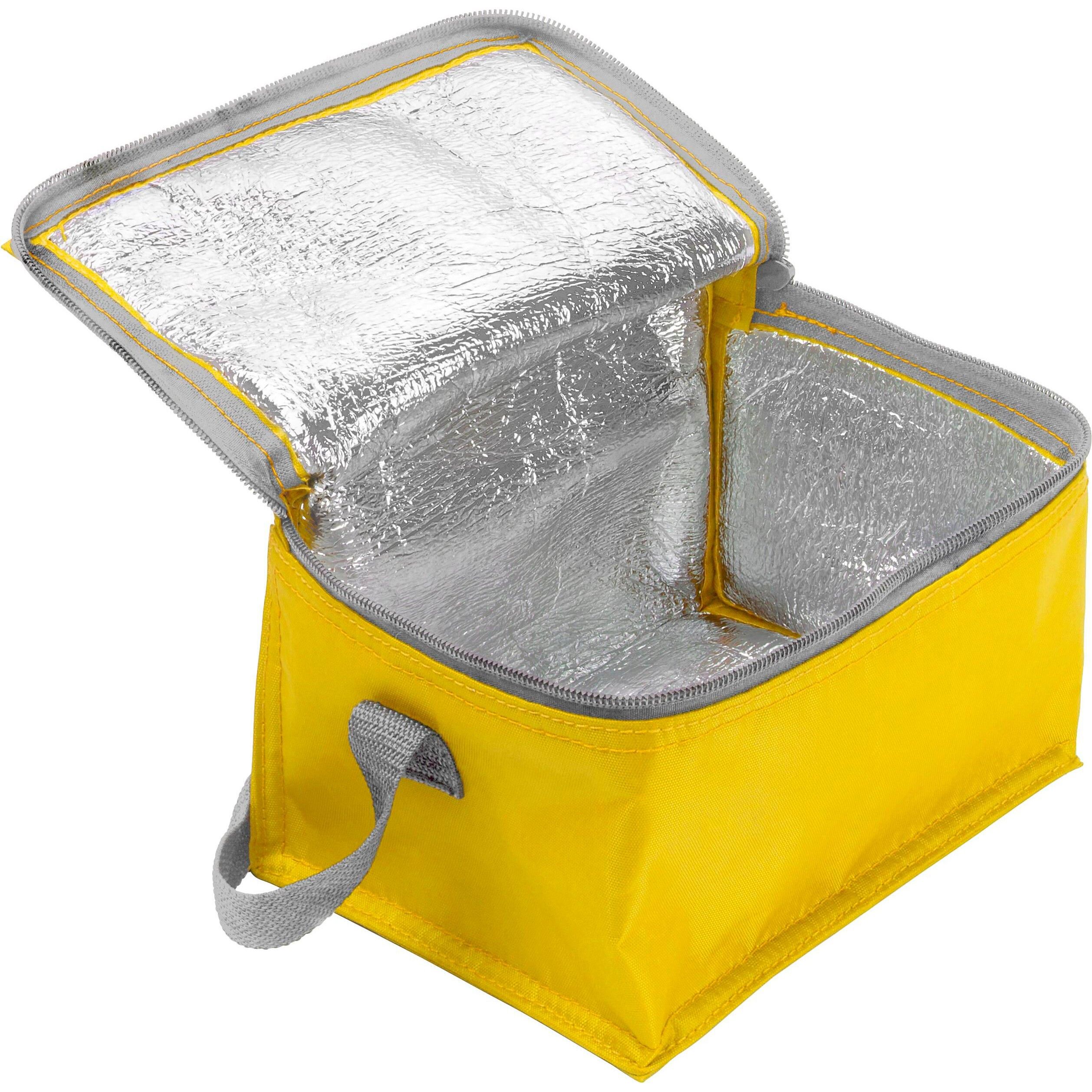 Kühltasche aus Polyester Cleo - gelb-219