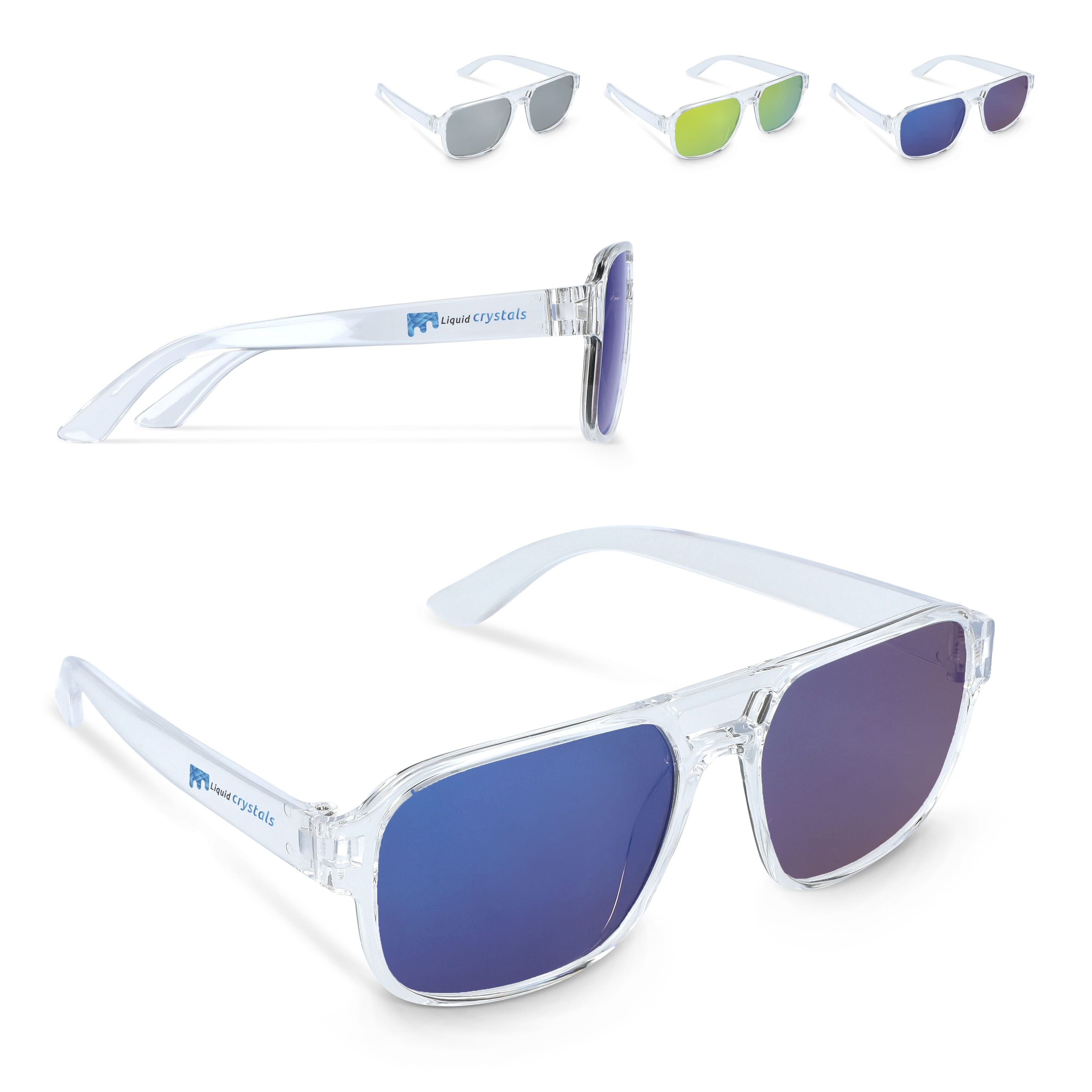 Elin Sonnenbrille UV400 - transparent - orange-513