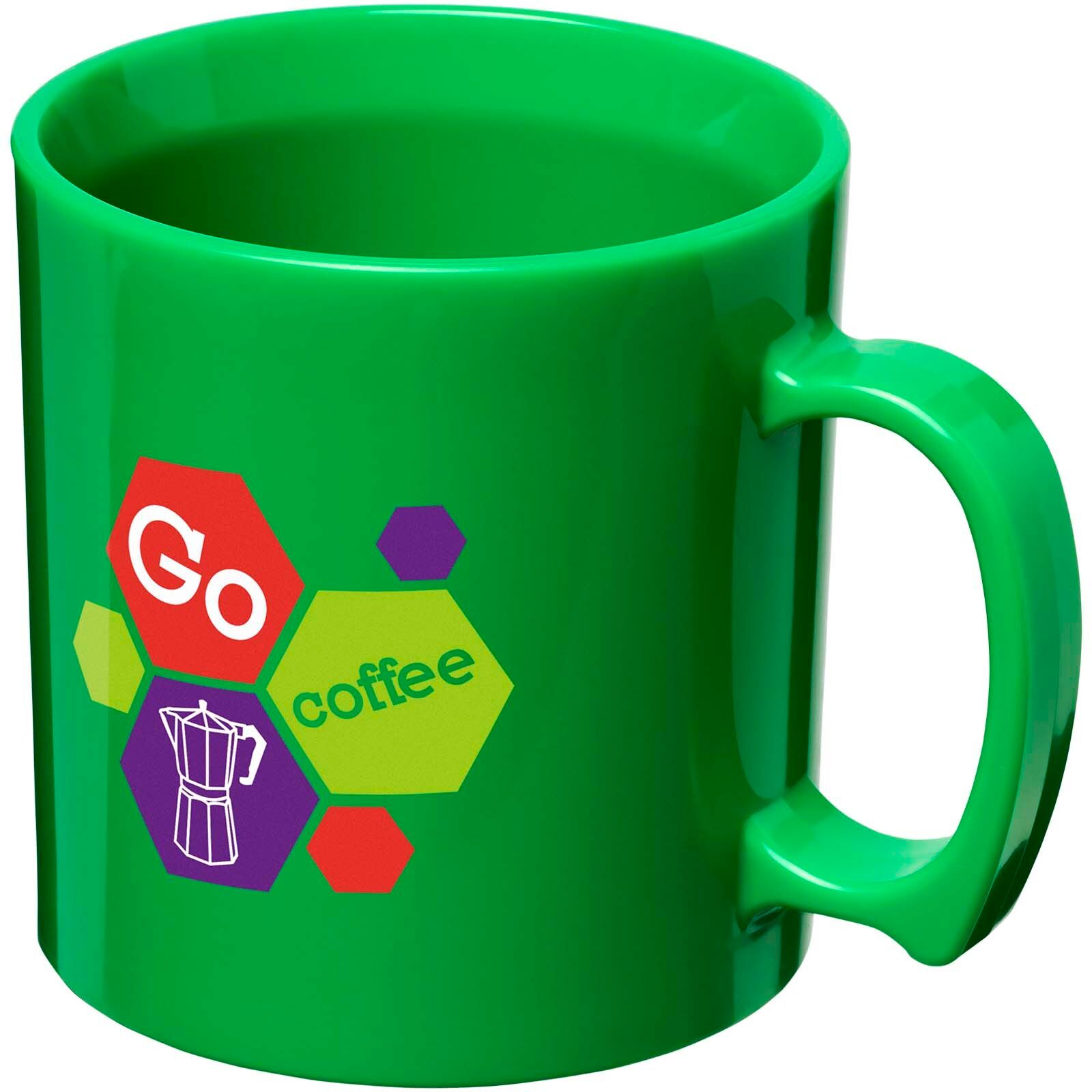 Standard 300 ml Kunststoffbecher - grün-128