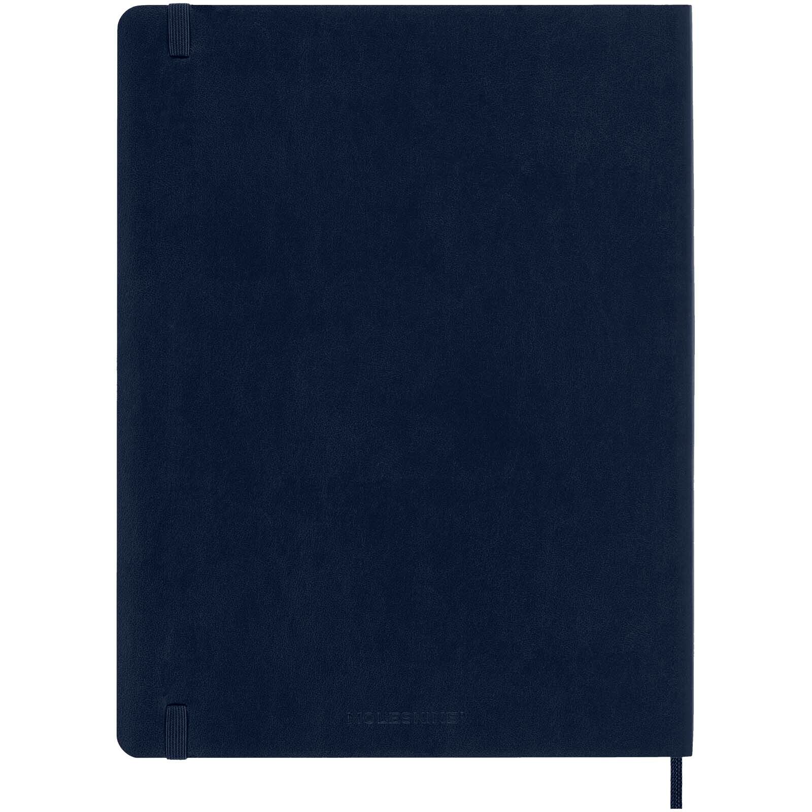Moleskine Softcover 12 Monate Wochenkalender XL - saphir-409