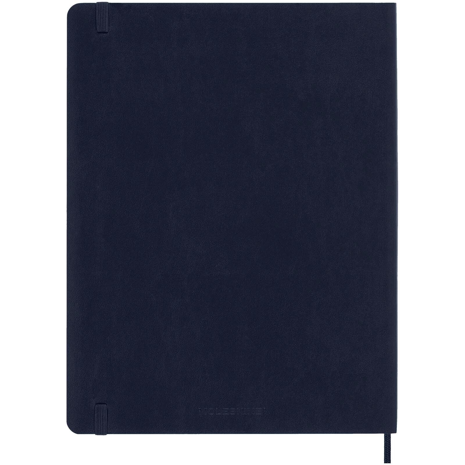 Moleskine Softcover 12 Monate Wochenkalender XL - saphir-409