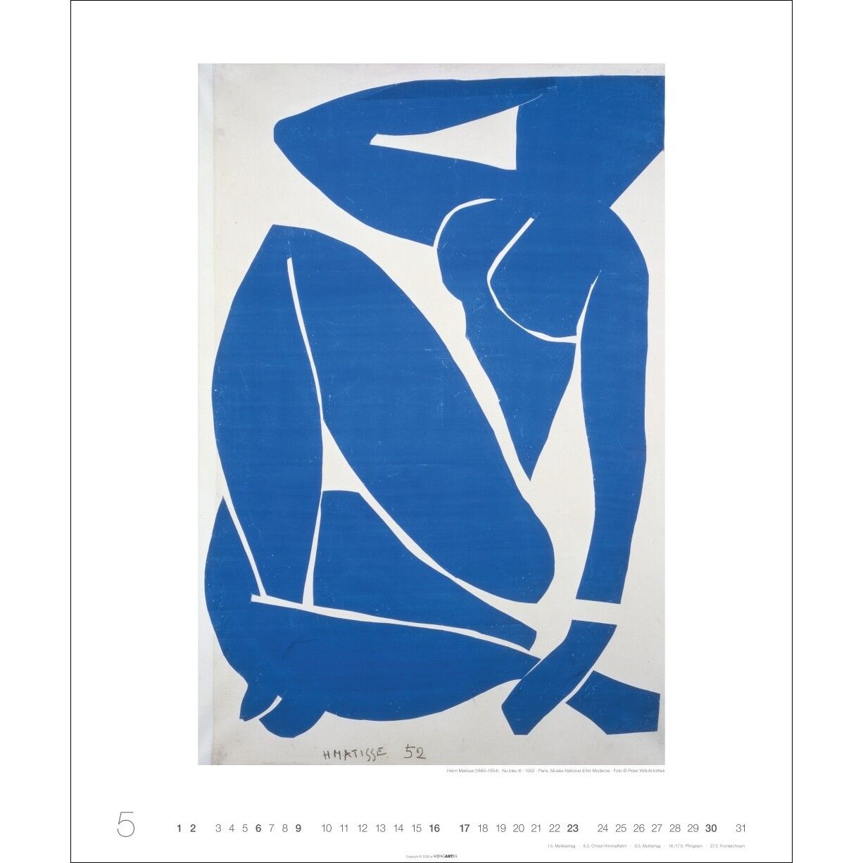 Henri Matisse Edition - Kunst & Kultur Kalender-332