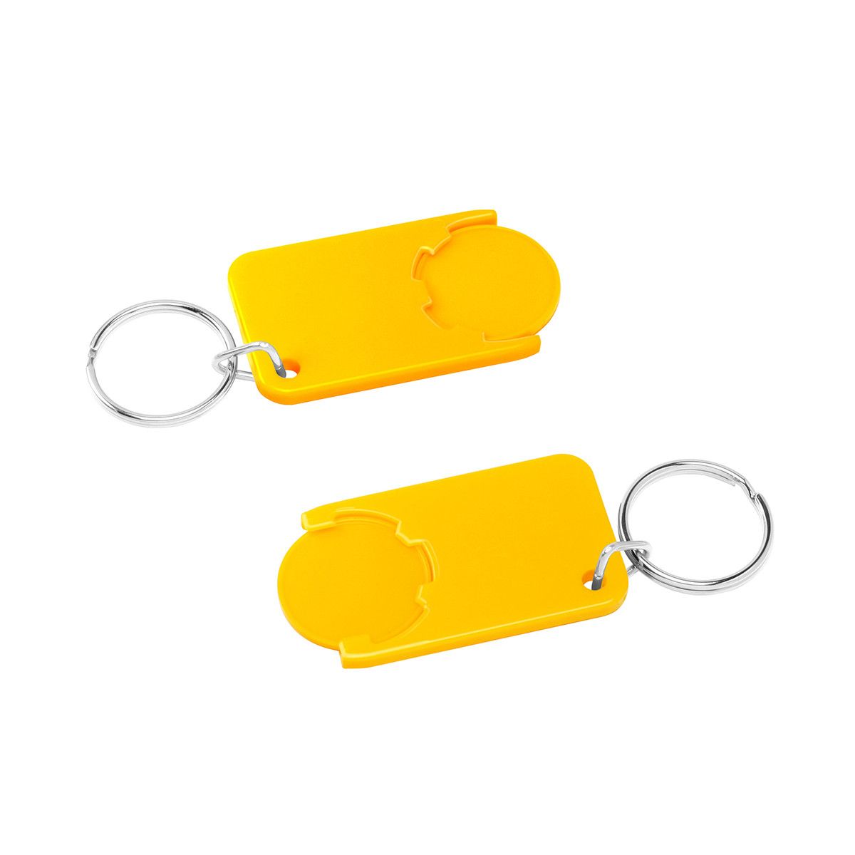 Chiphalter mit 1€-Chip Beta - gelb, gelb-700