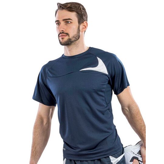 Men´s Dash Training Shirt - navy - white-578