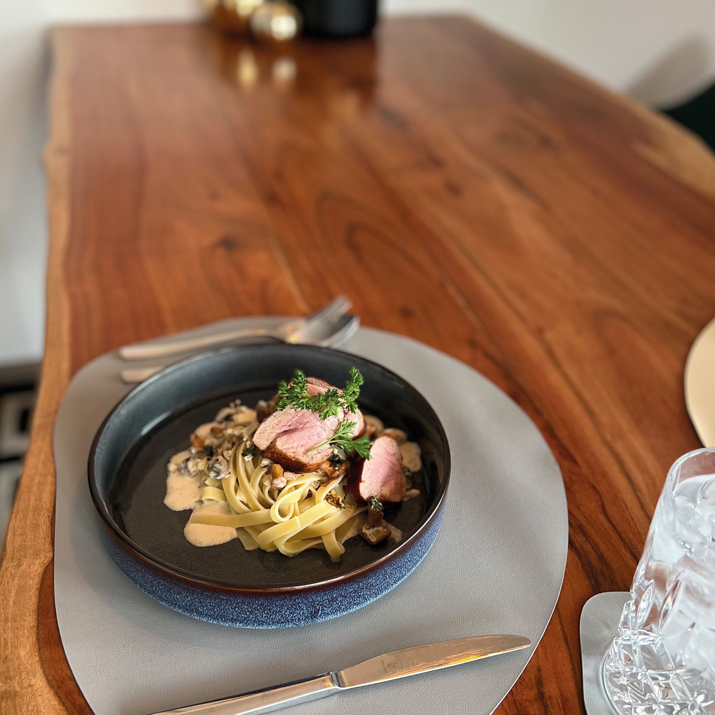 8 teiliges Platzset - schwarz-100