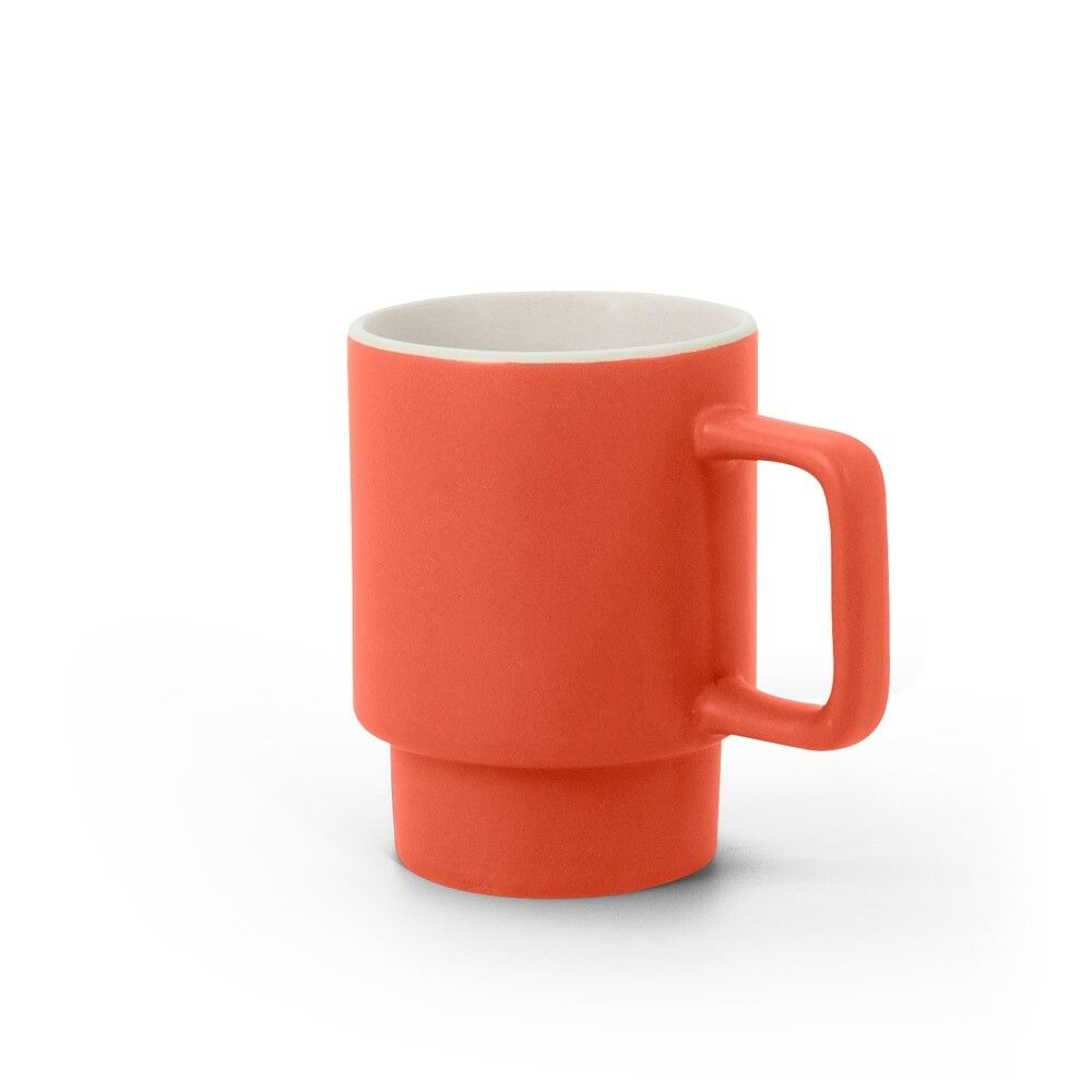 KUERTEN Reisebecher aus Edelstahl mit Keramikbeschichtung innen 470ml - rot-5